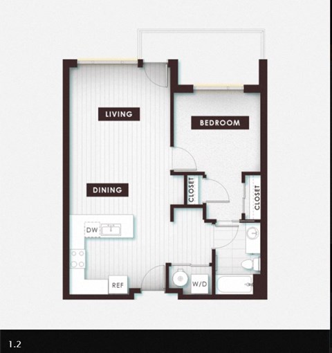 1.2BA at Delo Apartments, Colorado, 80027